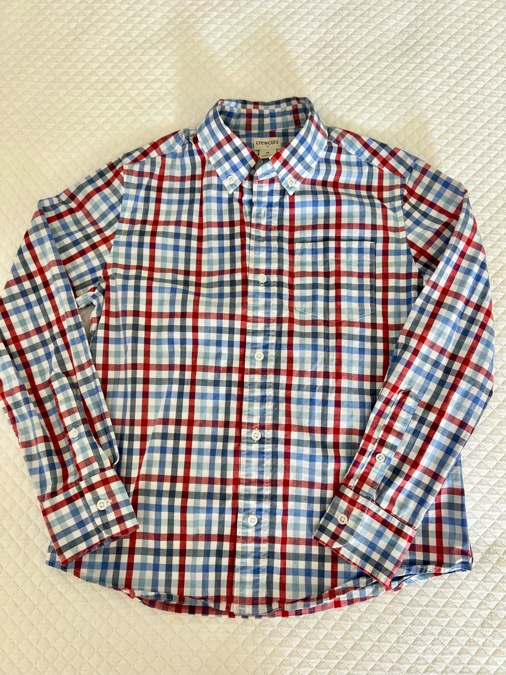 Boys Crewcuts Button Down Dress Shirt